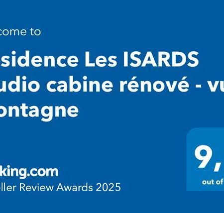 Résidence Les ISARDS Studio cabine rénové - vue Montagne Font Romeu Exterior foto